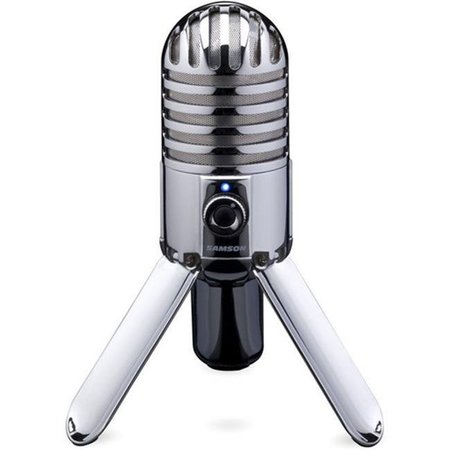 SAMSON Samson SAMTR Meteor Mic USB Studio Condenser Microphone - Silver SAM-TR